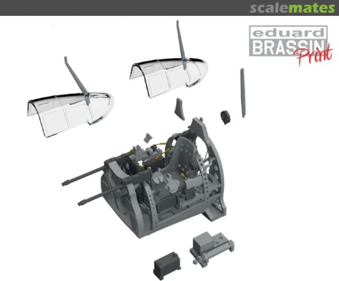 Boxart A6M2 Zero Type 21 cockpit Brassin PRINT 648692 Eduard