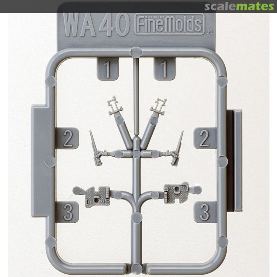 Contents U.S. Navy 5 inch / 25 Caliber Gun WA40 Fine Molds