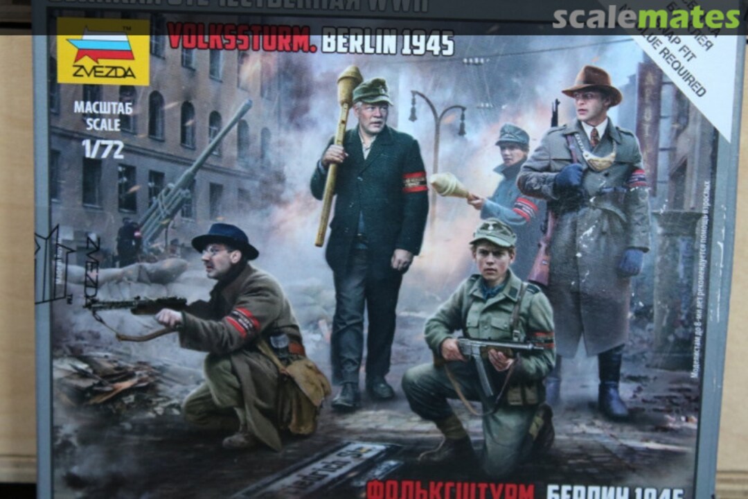Boxart Volkssturm, Berlin 1945 6272 Zvezda Boxart Volkssturm, Berlin 1945 6272 Zvezda