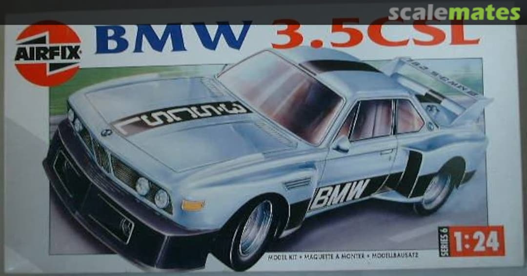 Boxart BMW 3.5CSL 06402 Airfix Boxart BMW 3.5CSL 06402 Airfix