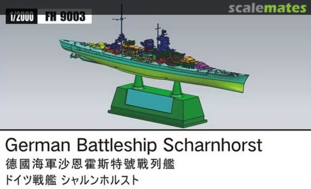 Boxart Scharnhorst FH9003 FlyHawk Model Boxart Scharnhorst FH9003 FlyHawk Model