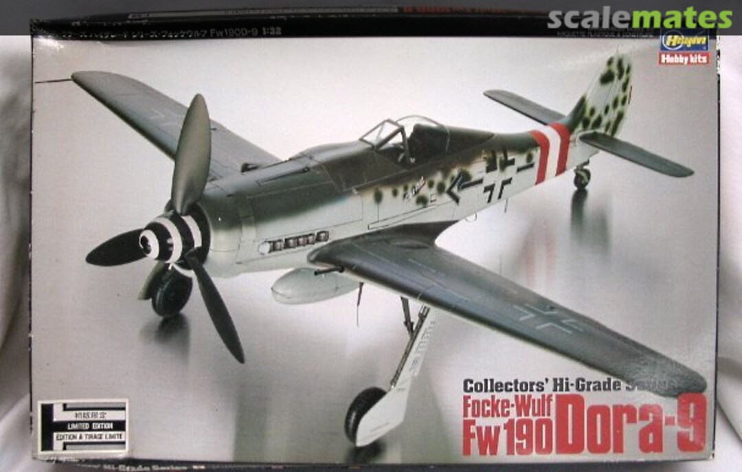 Boxart Focke-Wulf Fw190 Dora-9 CH3X Hasegawa