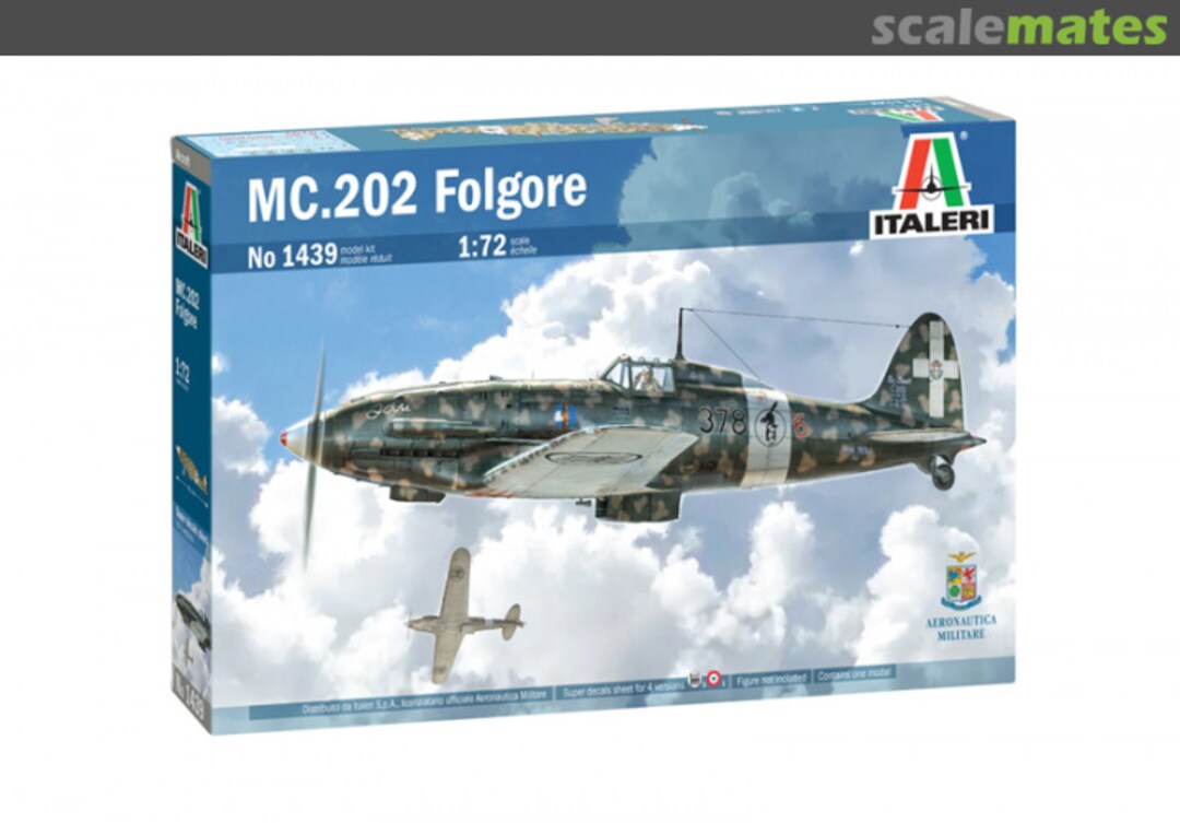 Boxart Macchi MC.202 Folgore 1439 Italeri Boxart Macchi MC.202 Folgore 1439 Italeri