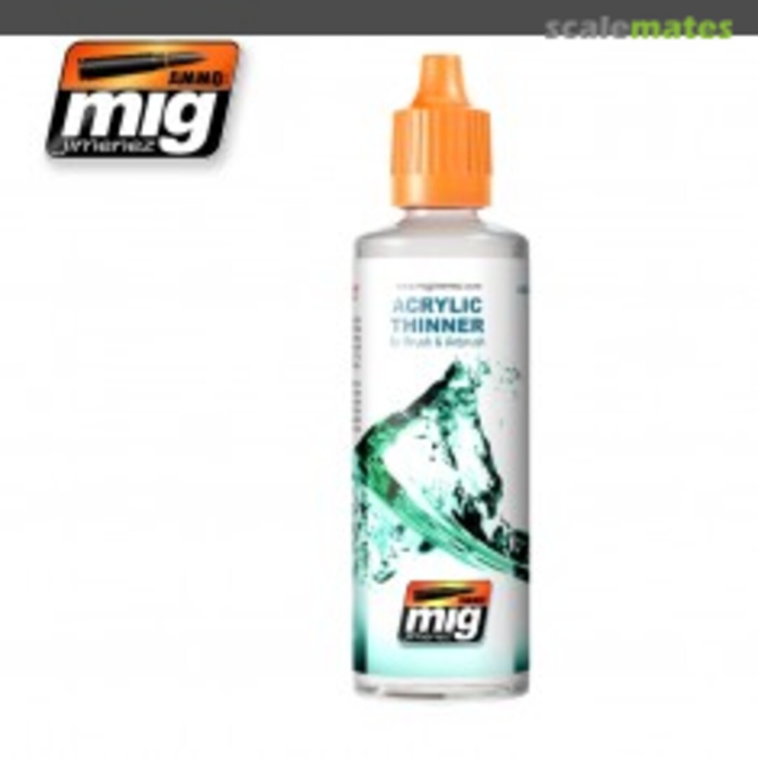Boxart Acrylic Thinner A.MIG-2000 Ammo by Mig Jimenez Boxart Acrylic Thinner A.MIG-2000 Ammo by Mig Jimenez