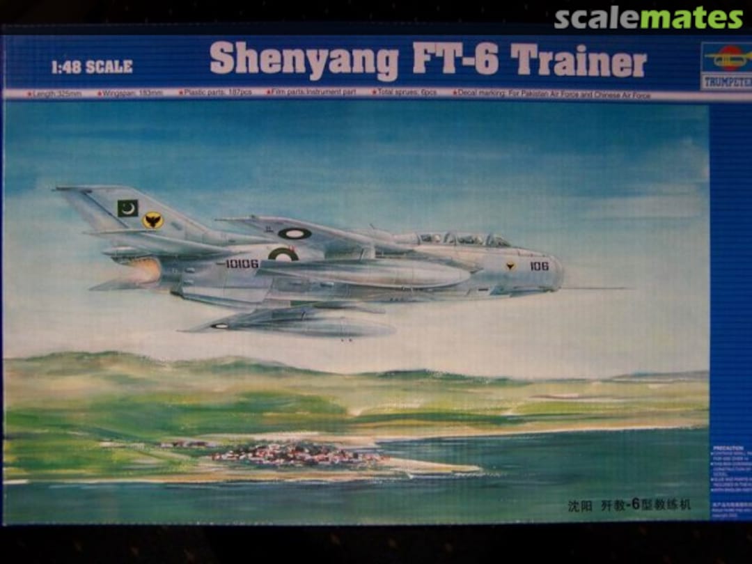 Boxart Shenyang FT-6 Trainer 02813 Trumpeter