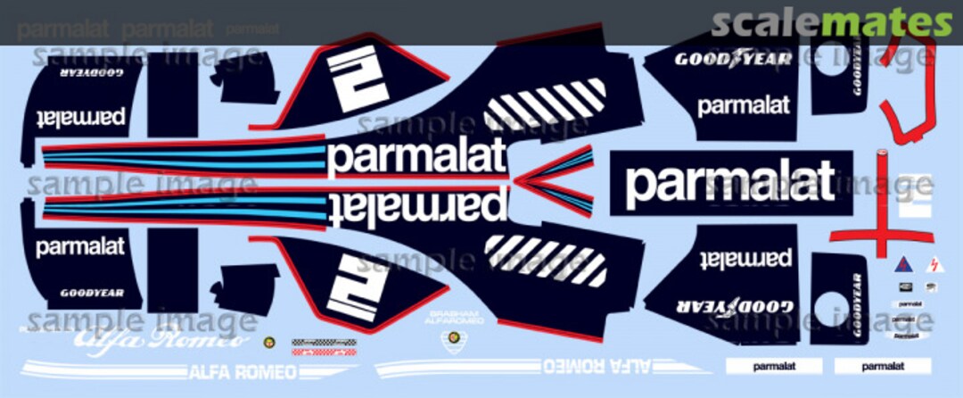 Boxart Brabham-Alfa Romeo BT46 "parmalat"  Indycals