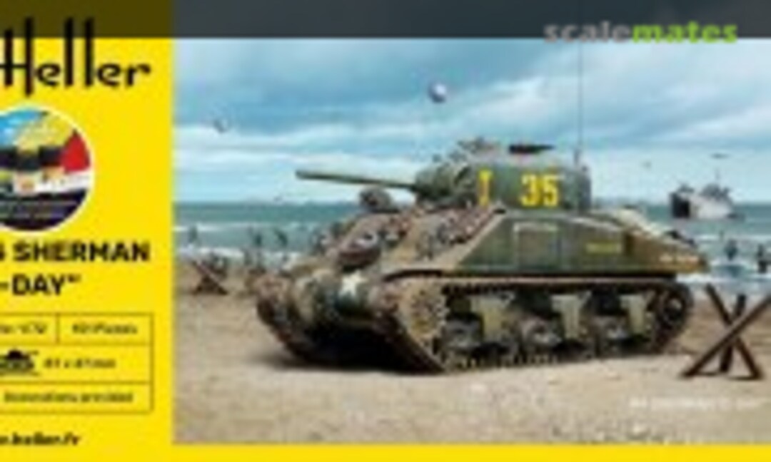 1:72 M4 Sherman "D-Day" (Heller 56892)