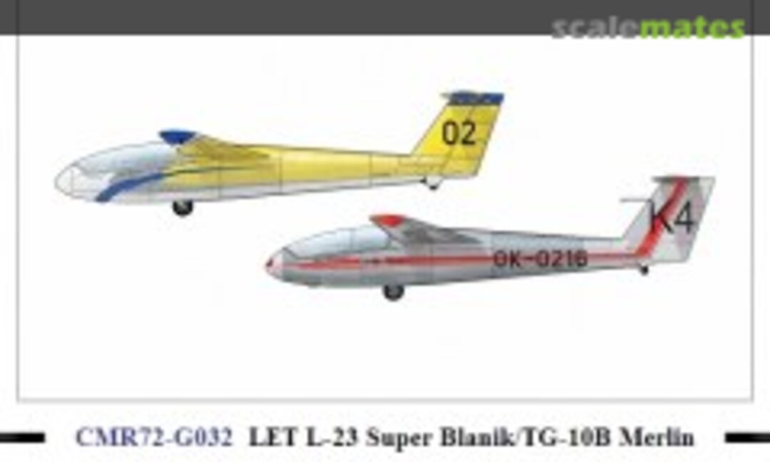 1:72 LET L-23 Super Blanik/TG-10B Merlin (CMR CMR72-G032) CMR72-G032