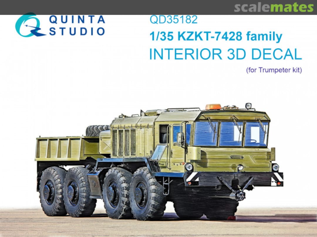 Boxart KZKT-7428 Family interior 3D decals QD35182 Quinta Studio