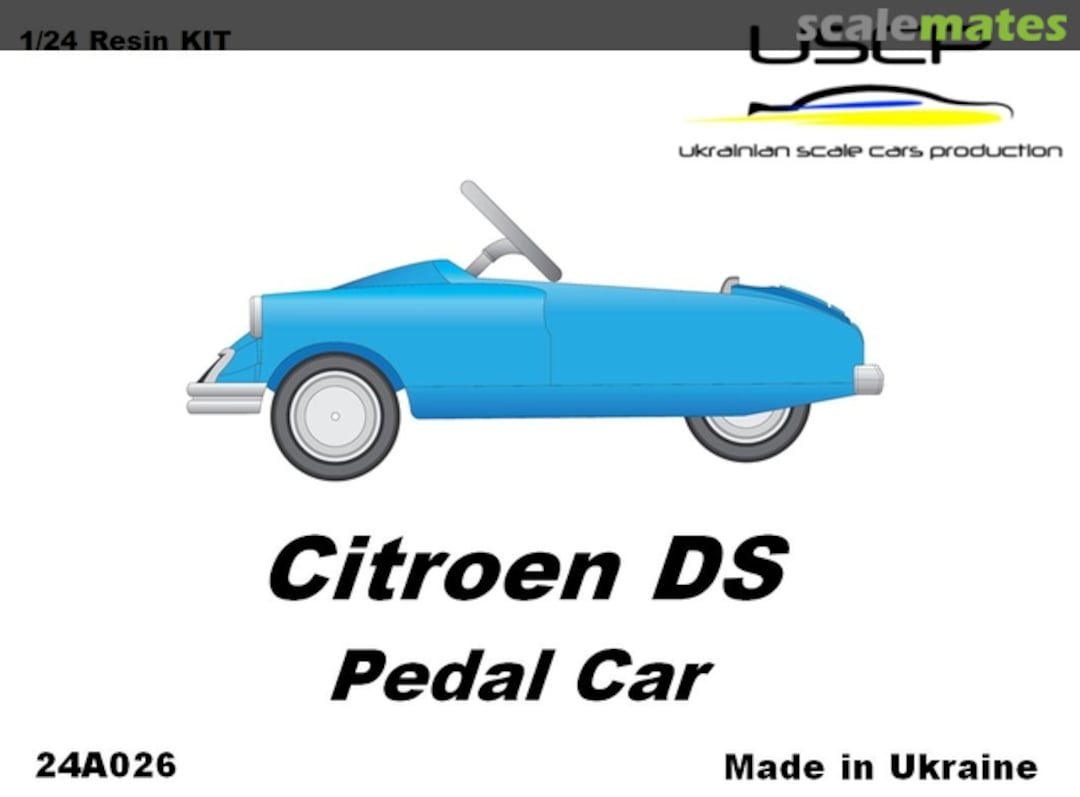 Boxart Citroën DS Pedal Car 24A026 USCP Boxart Citroën DS Pedal Car 24A026 USCP
