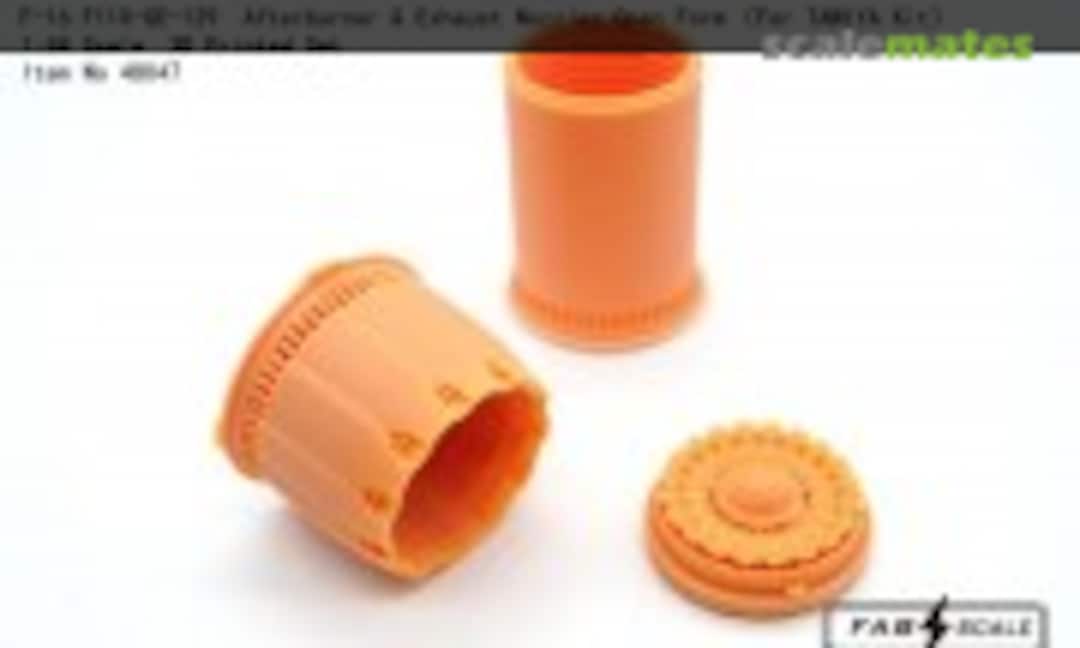 1:48 F110 Exhaust Nozzle (Open) for F-16 (Fab Scale Fa48047)