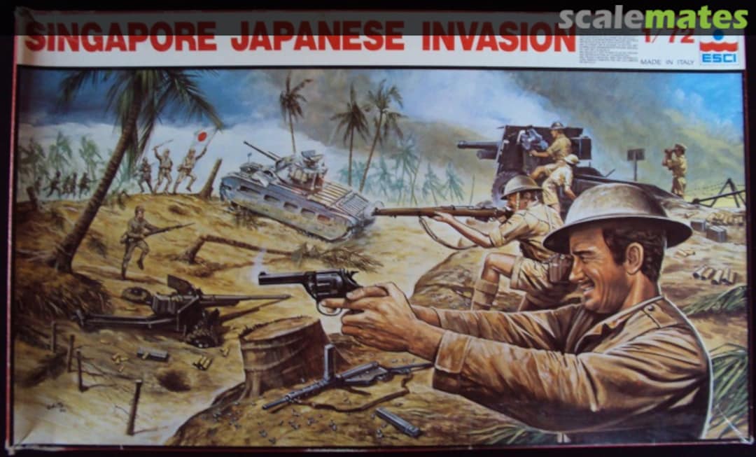 Boxart Singapore "Japanese Invasion" 2026 ESCI Boxart Singapore "Japanese Invasion" 2026 ESCI