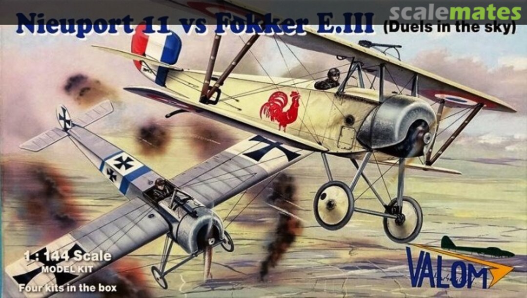 Boxart Nieuport 11 vs Fokker E.III (Duels in the sky) 14420 Valom