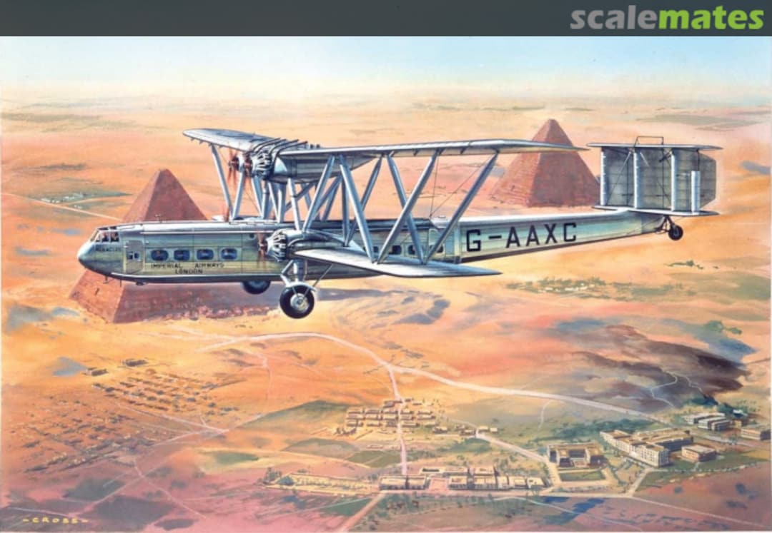 Boxart Handley Page HP.42 Heracles A03172V Airfix Boxart Handley Page HP.42 Heracles A03172V Airfix