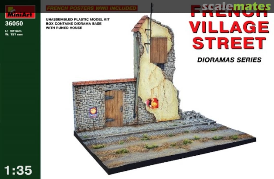 Boxart Village Street 36050 MiniArt Boxart Village Street 36050 MiniArt