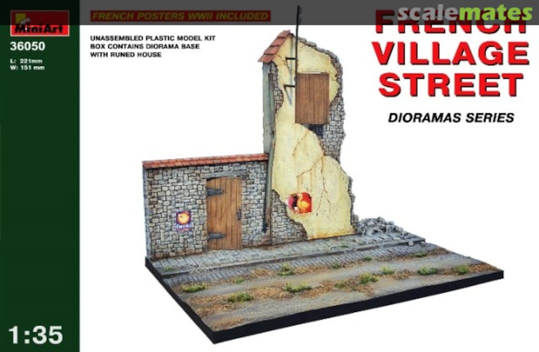 Boxart Village Street 36050 MiniArt