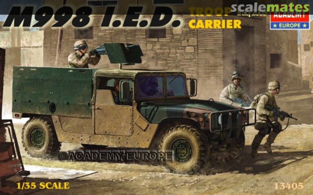 Boxart M998 I.E.D. Troop Carrier 13405 Academy Boxart M998 I.E.D. Troop Carrier 13405 Academy