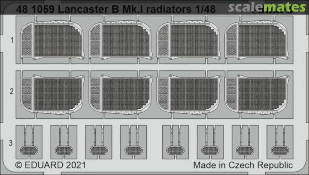 Boxart Lancaster B Mk.I radiators HKM 481059 Eduard