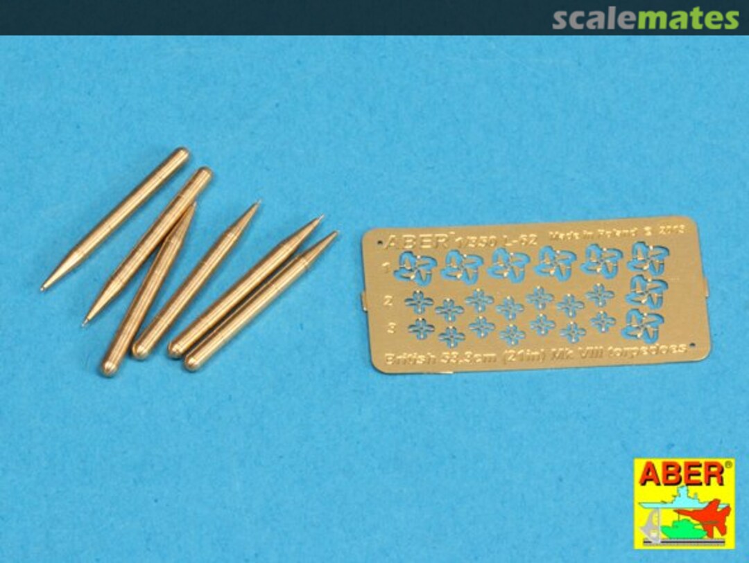 Boxart Set of 6 British Torpedoes 5.3cm (21 in.) Mk.VIII L62 Aber Boxart Set of 6 British Torpedoes 5.3cm (21 in.) Mk.VIII L62 Aber