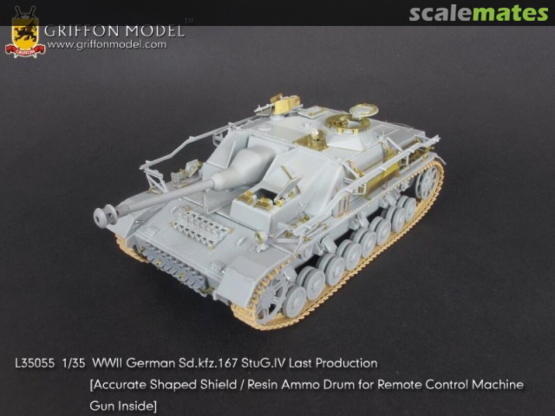 Boxart Sd.kfz.167 StuG.IV Last Production - Basic Set L35055 Griffon Model