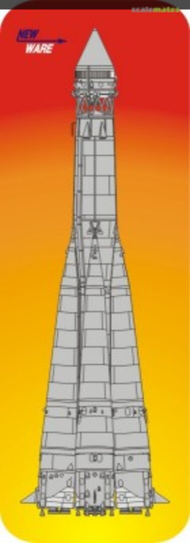 Boxart R-7 Luna Launch Vehicle NW093 New Ware Boxart R-7 Luna Launch Vehicle NW093 New Ware
