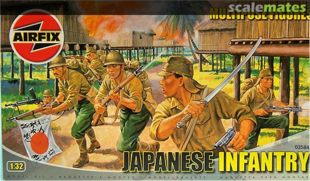 Boxart Japanese Infantry 03584 Airfix