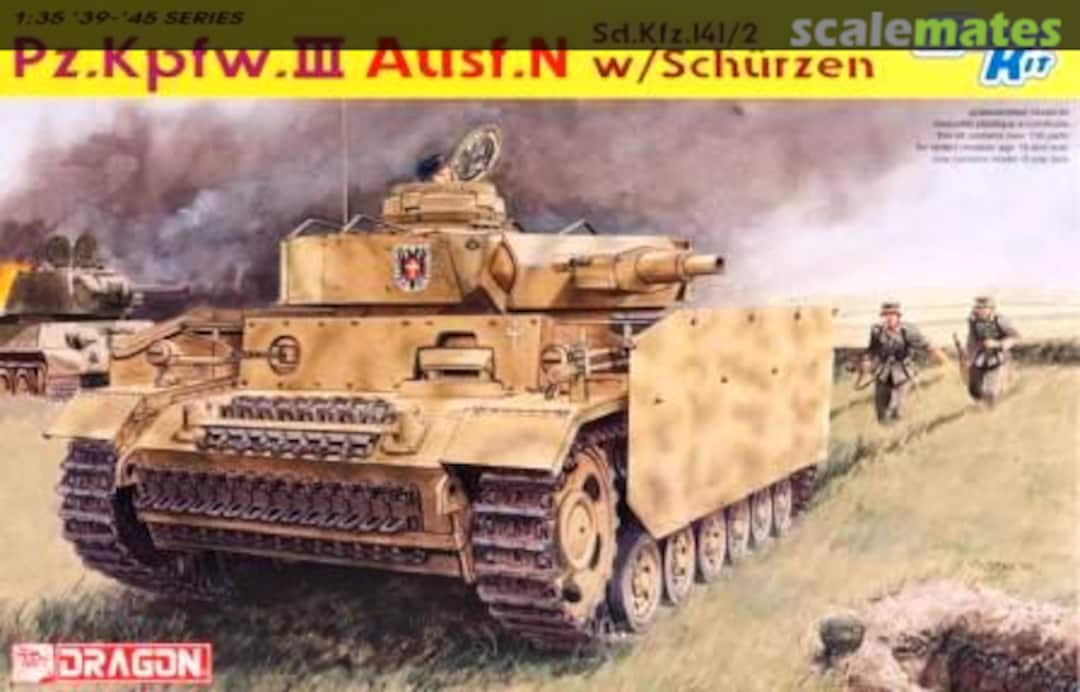 Boxart Pz.Kpfw.III Ausf.N 6474 Dragon Boxart Pz.Kpfw.III Ausf.N 6474 Dragon