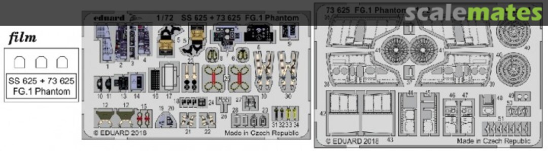 Boxart FG.1 Phantom 73625 Eduard Boxart FG.1 Phantom 73625 Eduard