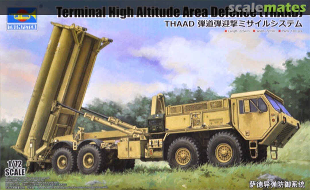Boxart Terminal High Altitude Area Defence (THAAD) 07176 Trumpeter Boxart Terminal High Altitude Area Defence (THAAD) 07176 Trumpeter