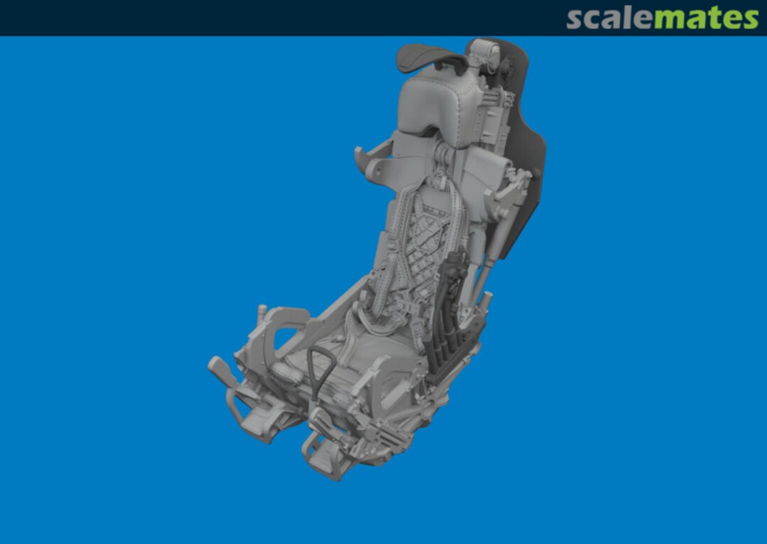 Boxart Mikoyan MiG-21F - 3D-Printed Ejection Seat with Integral Seat Belts 6481160 Eduard