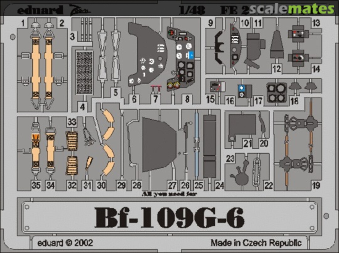 Boxart Bf 109G-6 FE211 Eduard Boxart Bf 109G-6 FE211 Eduard