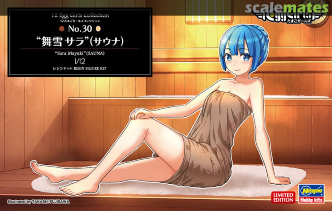 Boxart "Sara Mayuki" (Sauna) 52334 Hasegawa