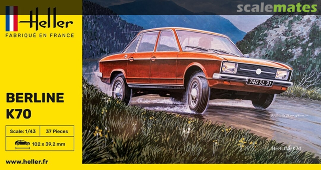 Boxart Berline K70 80176 Heller Boxart Berline K70 80176 Heller