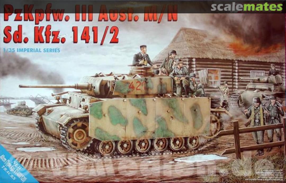 Boxart Pz.Kpfw. III Ausf. M/N, Sd.Kfz. 141/2 9015 Dragon Boxart Pz.Kpfw. III Ausf. M/N, Sd.Kfz. 141/2 9015 Dragon