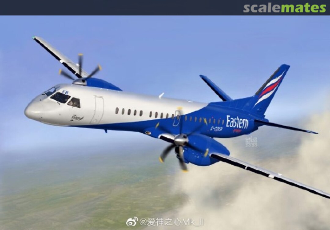 Boxart Saab-2000 KPM2504 Kovozávody Prostějov Boxart Saab-2000 KPM2504 Kovozávody Prostějov