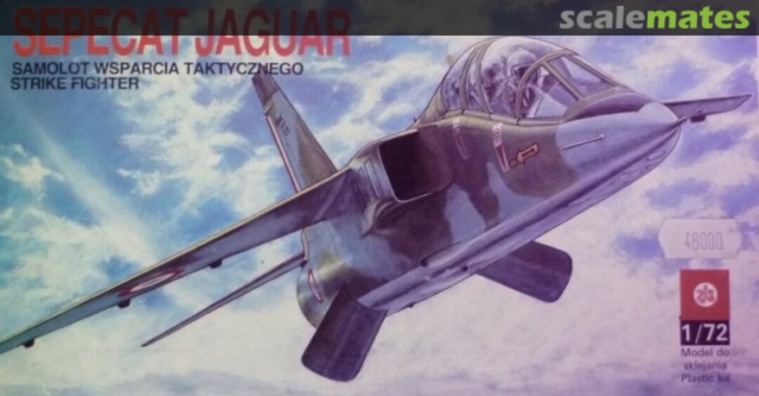 Boxart Sepecat Jaguar ZTS Plastyk Boxart Sepecat Jaguar ZTS Plastyk