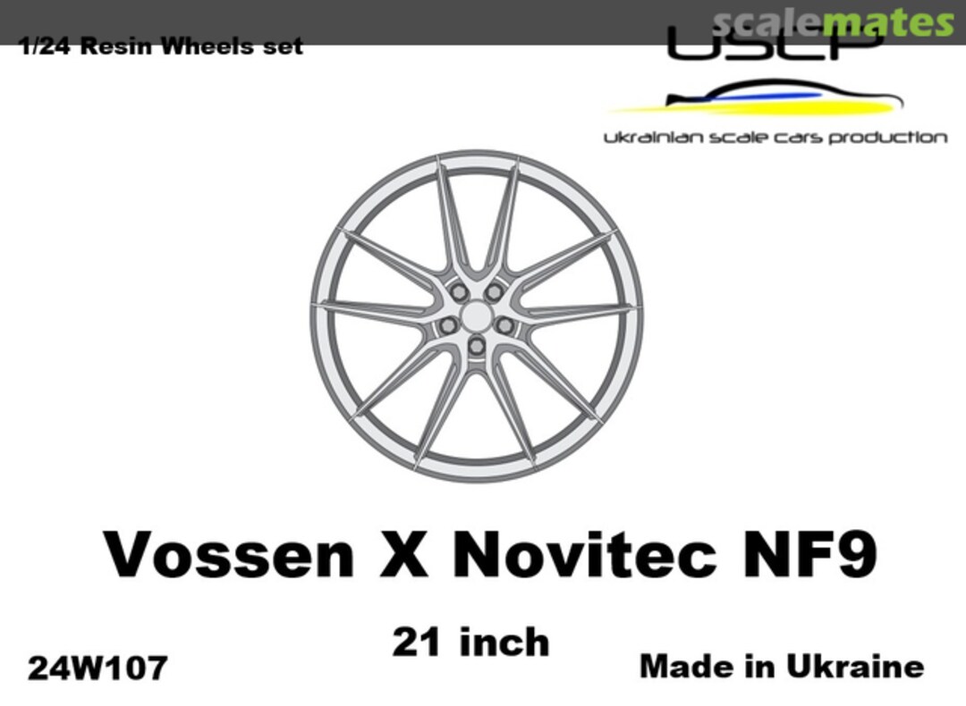 Boxart Vossen X Novitec NF9 21" wheels 24W107 USCP Boxart Vossen X Novitec NF9 21" wheels 24W107 USCP