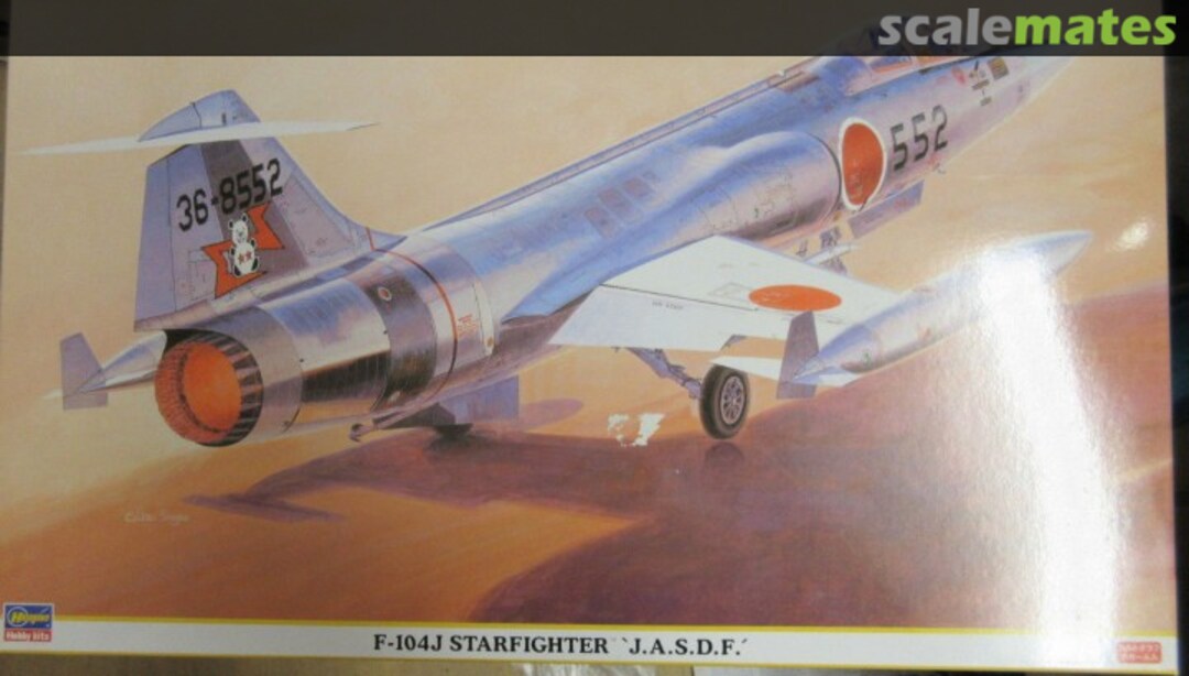 Boxart F-104J Starfighter JASDF 08138 Hasegawa