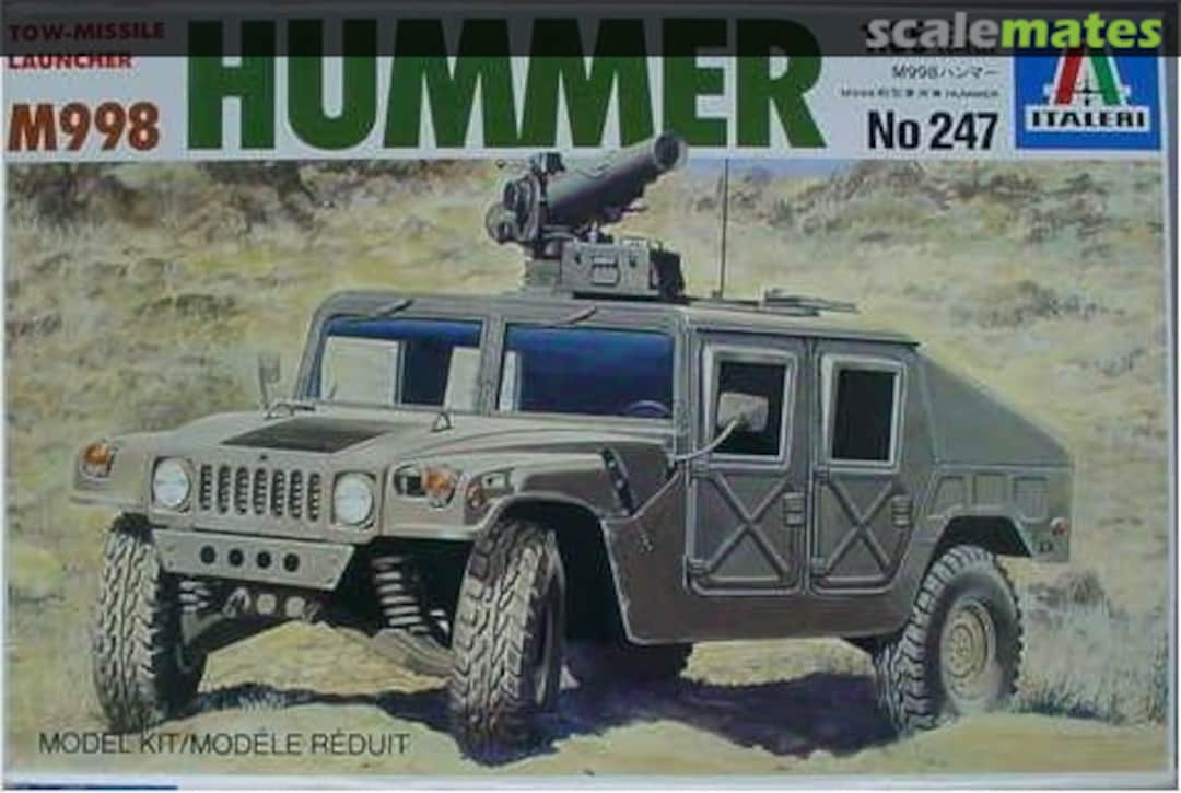 Boxart TOW Missile Launcher M998 HUMMER 247 Italeri