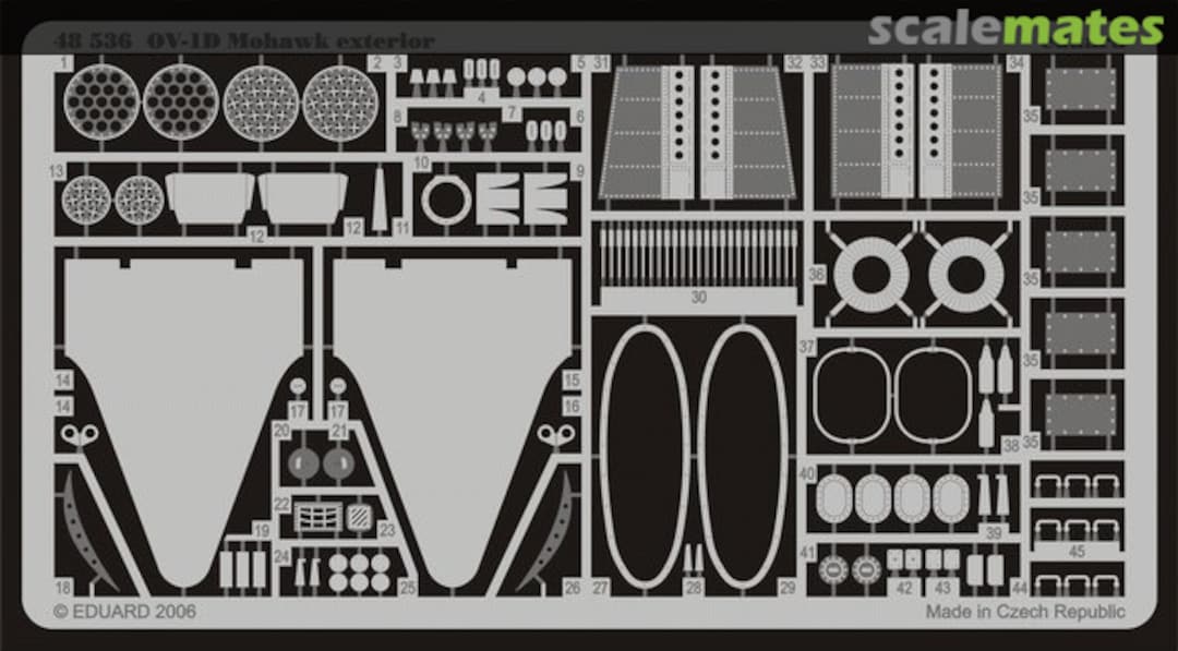 Boxart OV-1D exterior 48536 Eduard