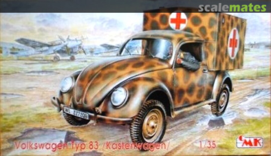 Boxart Volkswagen Typ 83 Kastenwagen T35018 CMK