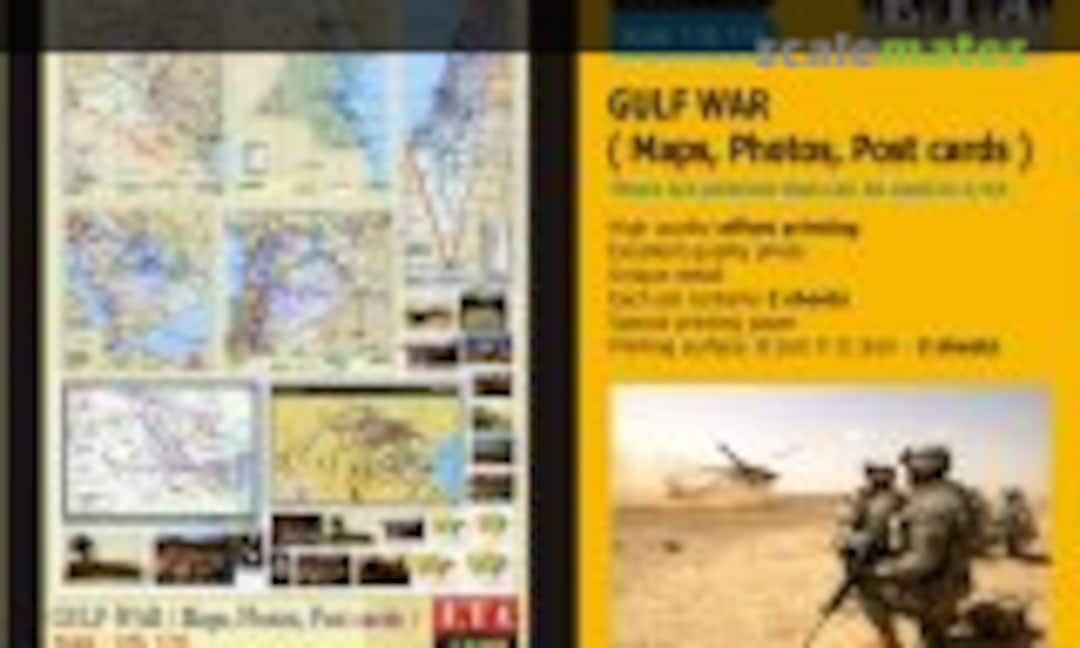 1408 1:35 Gulf War - Maps, Photos & Postcards (ETA Diorama Accessories 1408)