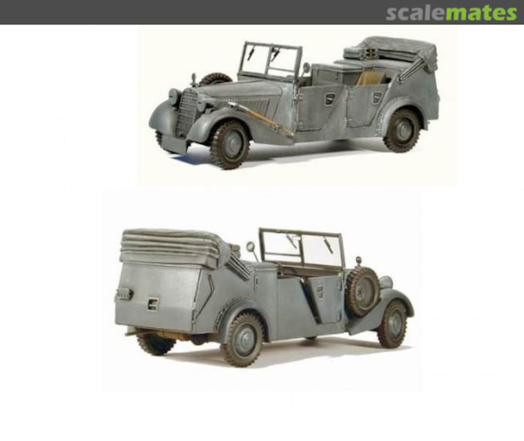 Boxart Mercedes 170 KV Kfz 2/40 atelier (1936/45) 35097 DES Kit Boxart Mercedes 170 KV Kfz 2/40 atelier (1936/45) 35097 DES Kit