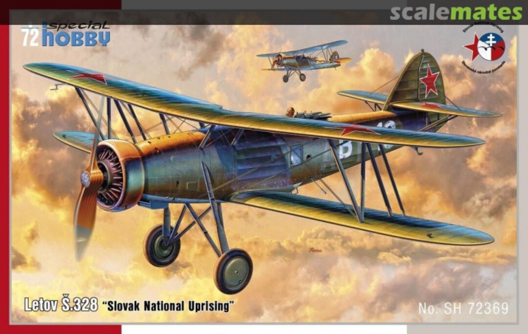 Boxart Letov Š.328 "Slovak National Uprising" SH72369 Special Hobby Boxart Letov Š.328 "Slovak National Uprising" SH72369 Special Hobby