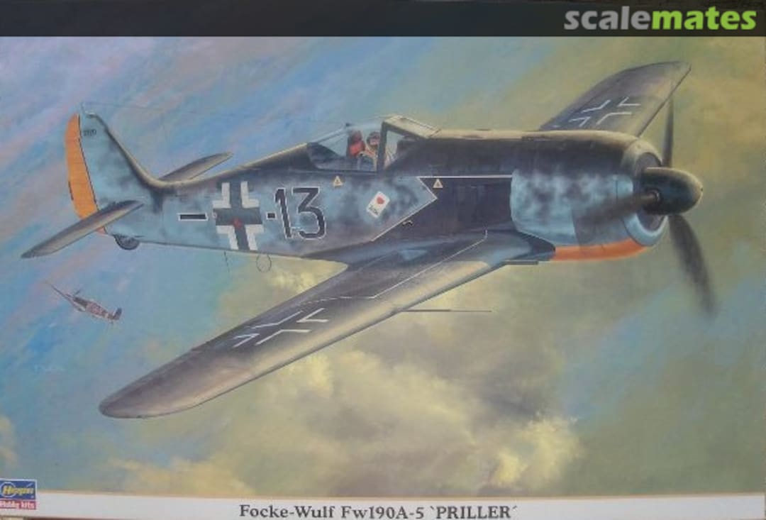 Boxart Focke-Wulf Fw190A-5 'Priller' 08169 Hasegawa