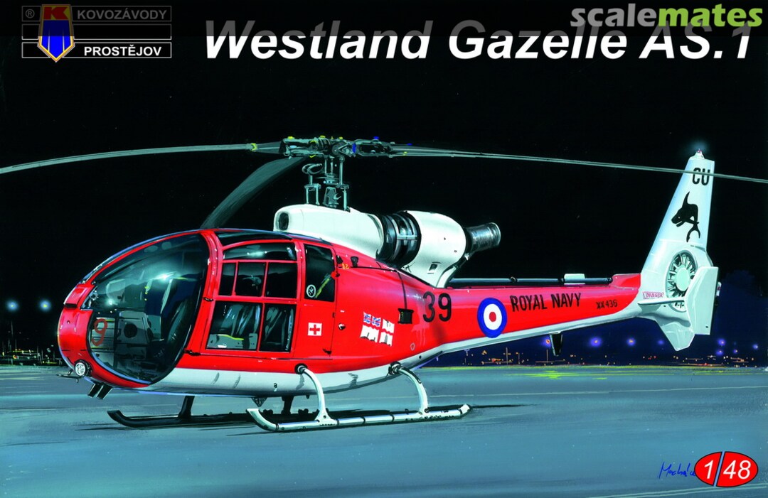 Westland Gazelle AS.1, Kovozávody Prostějov KPM4812 (2019) Westland Gazelle AS.1, Kovozávody Prostějov KPM4812 (2019)