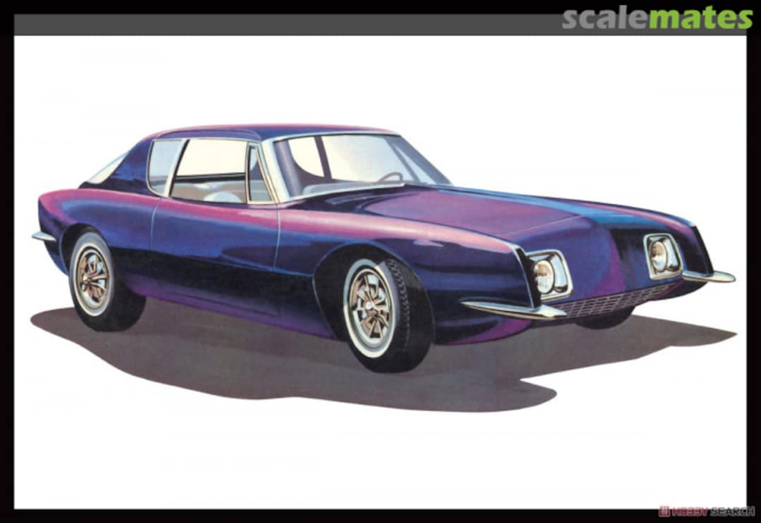 Boxart ‘63 Studebaker Avanti AMT1312 AMT Boxart ‘63 Studebaker Avanti AMT1312 AMT