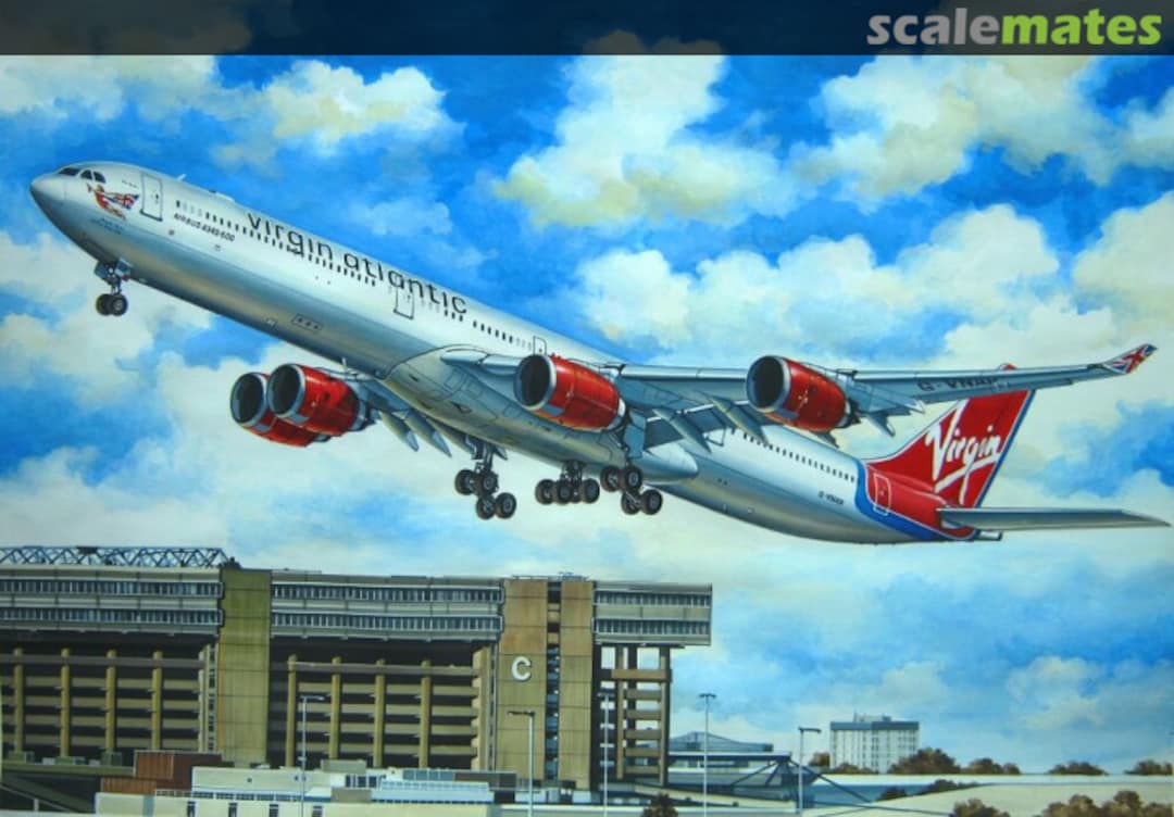 Boxart Airbus A340-600 Virgin Atlantic 144162 Eastern Express