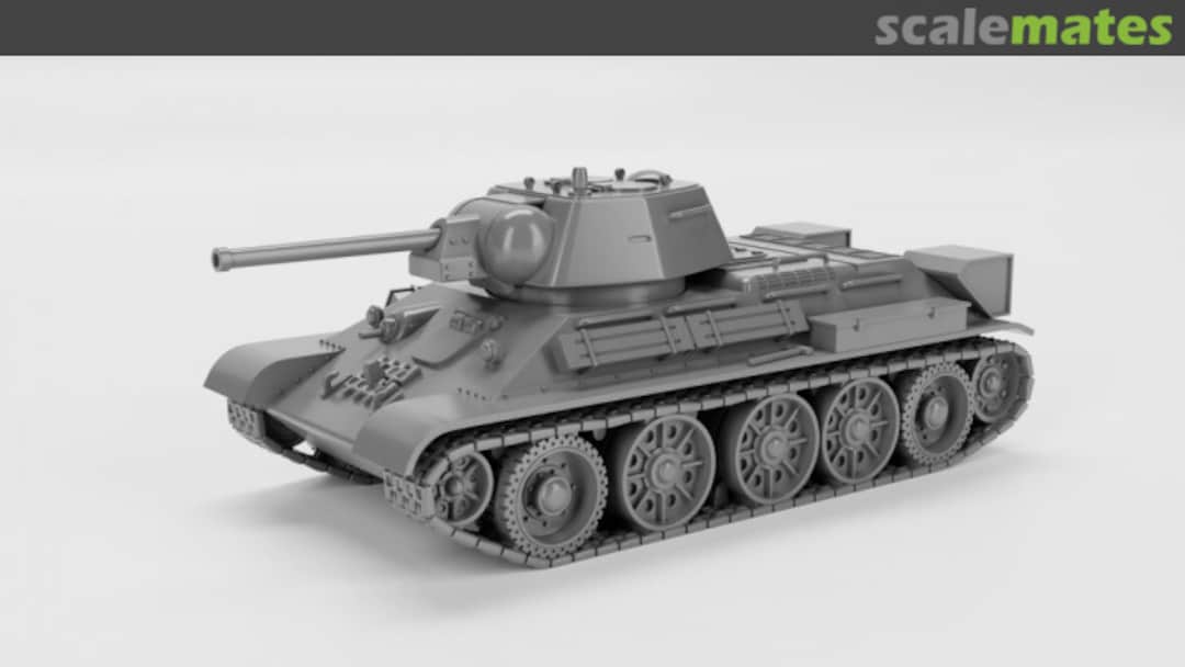 Boxart T-34 Model 1942 – Hatches Closed 72013101-48 EMP3d Boxart T-34 Model 1942 – Hatches Closed 72013101-48 EMP3d