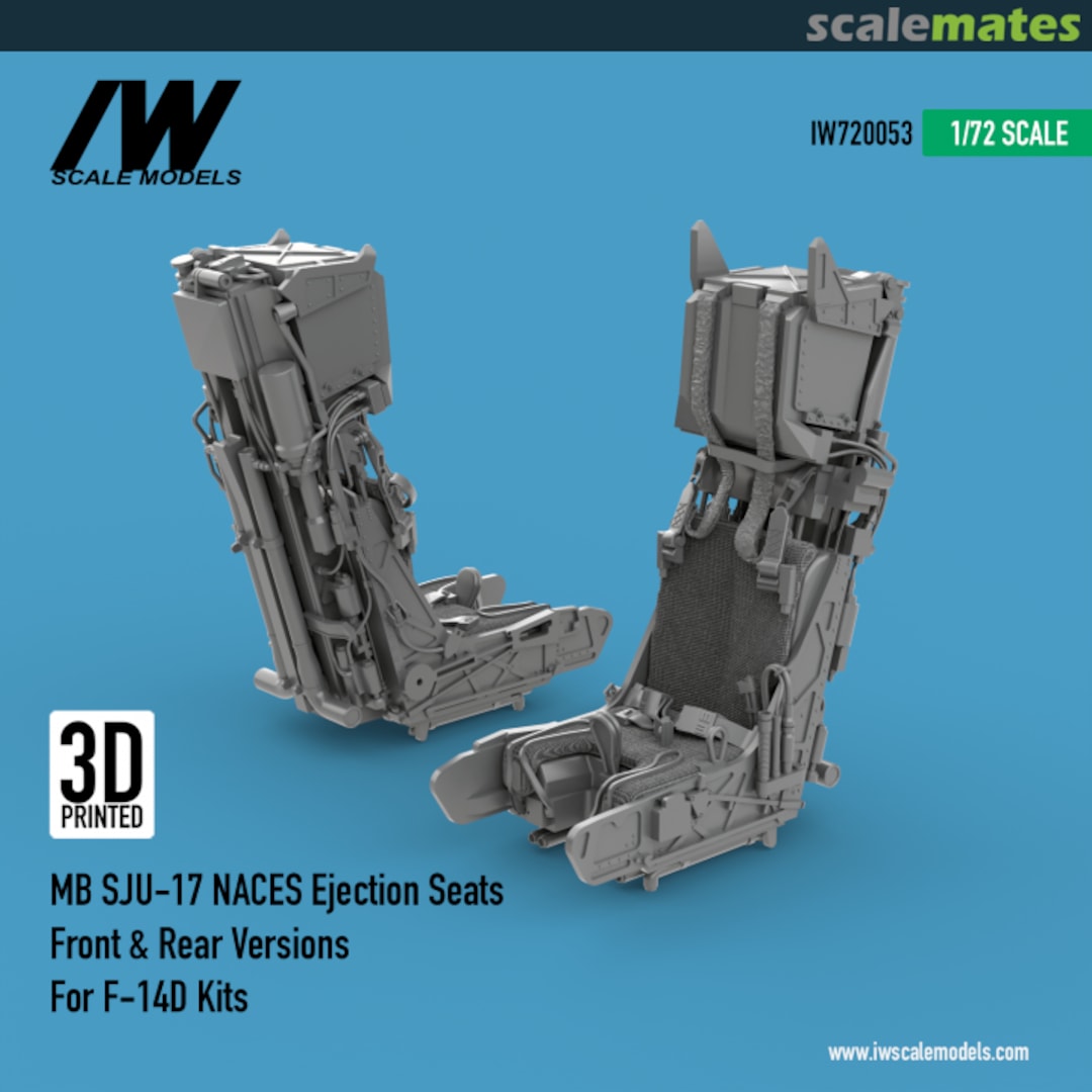 Boxart F-14D MB SJU-17 NACES Ejection Seats IW720053 IW Scale Models Boxart F-14D MB SJU-17 NACES Ejection Seats IW720053 IW Scale Models